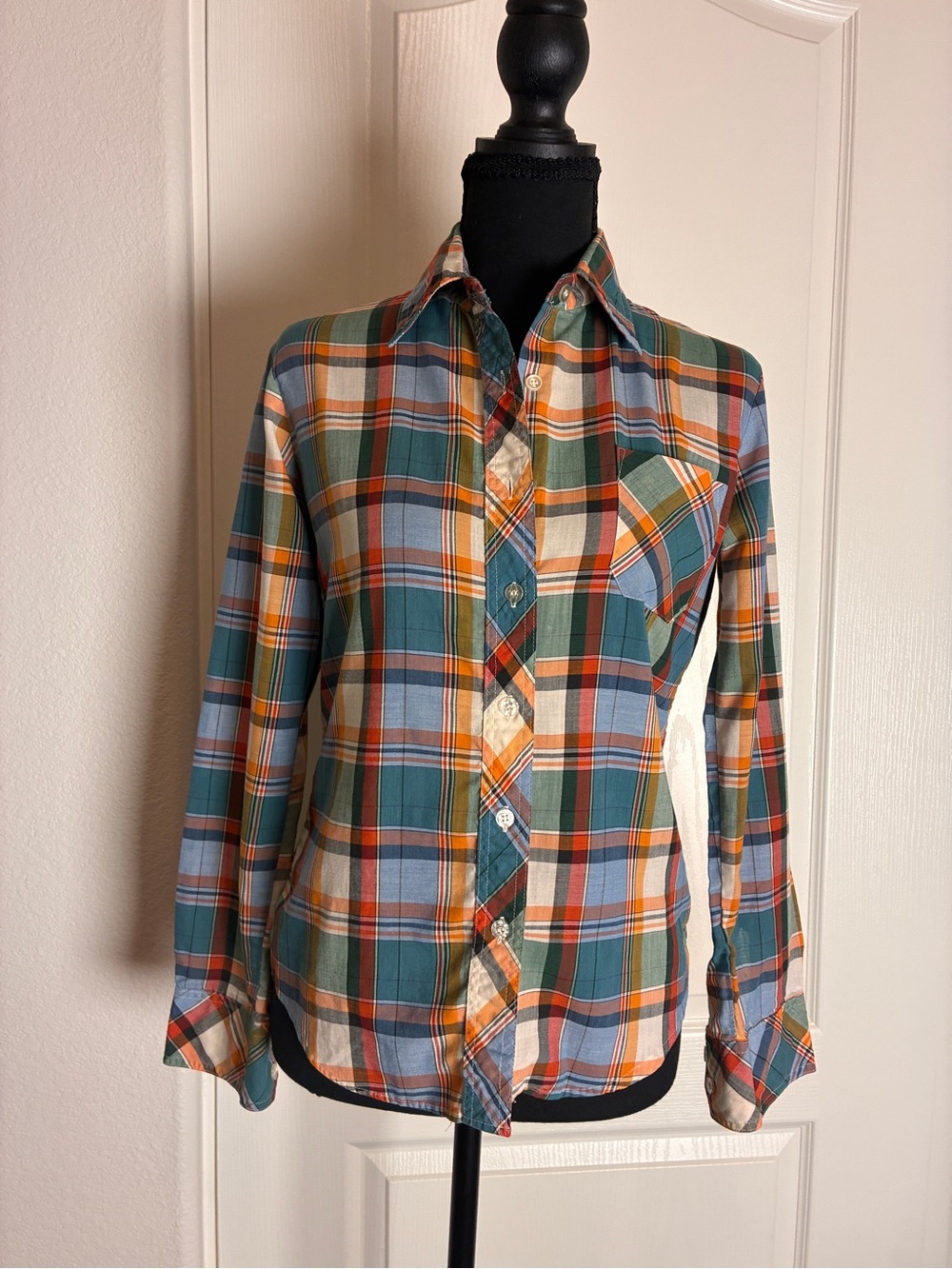 Georgie Porgie Plaid Button Down